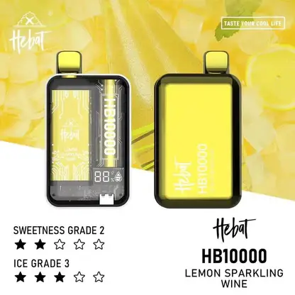 Hebat喜貝拋棄式一次性10000口-4.webp Hebat 喜貝 10000口 拋棄式電子煙 搭載全新LED螢幕顯示技術與5%尼古丁鹽 展現多口味解析
