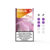 【買3盒加購350贈主機 買10贈2】RELX 悅刻 六代煙彈 搭載1.9ml升級陶瓷網狀芯與防漏磁吸結構 提供3%至5%尼古丁鹽體驗